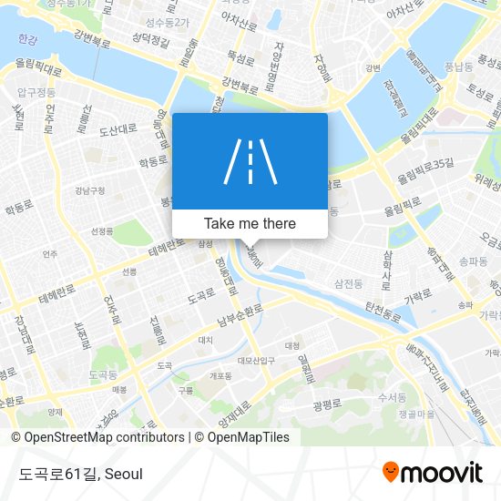 도곡로61길 map