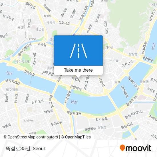 뚝섬로35길 map
