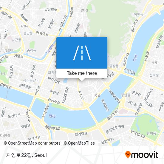 자양로22길 map