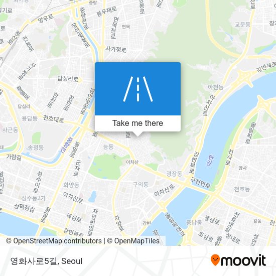 영화사로5길 map