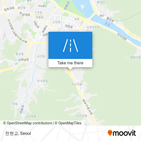 천현교 map