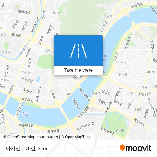 아차산로70길 map