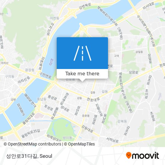 성안로31다길 map