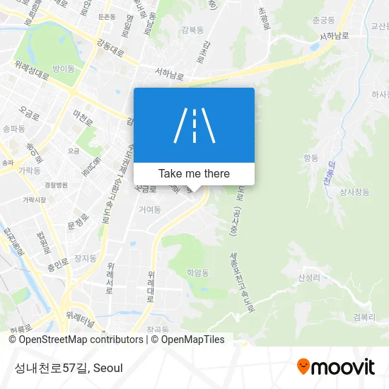 성내천로57길 map