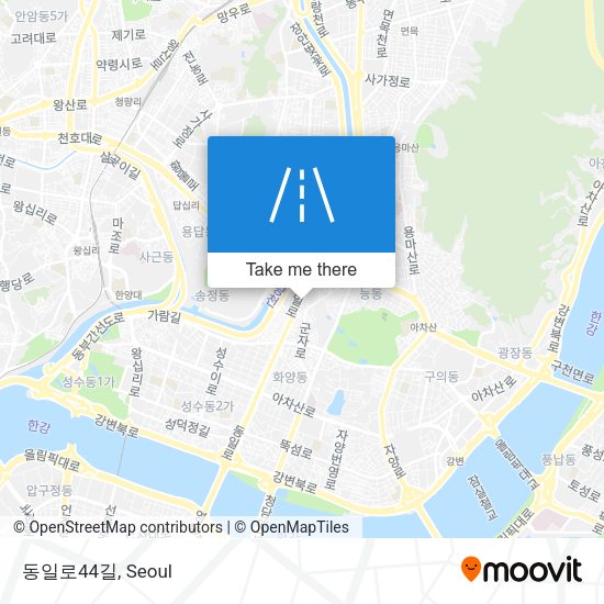 동일로44길 map