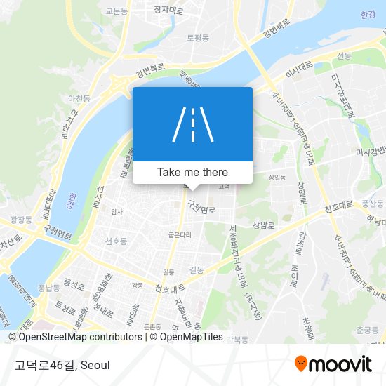 고덕로46길 map