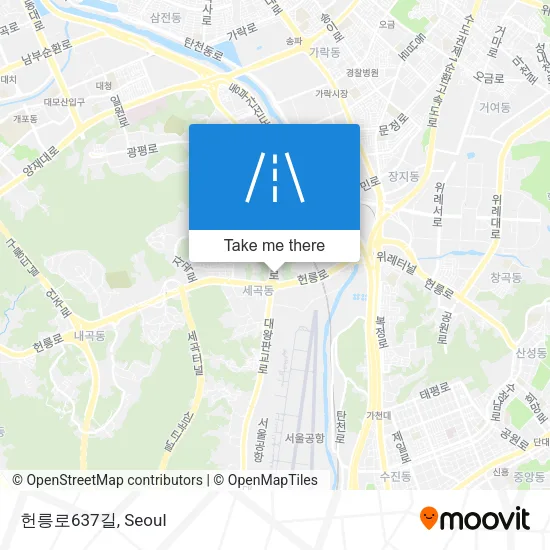 헌릉로637길 map