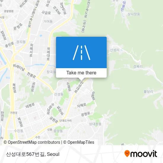 산성대로567번길 map