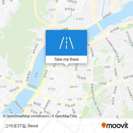 고덕로27길 map
