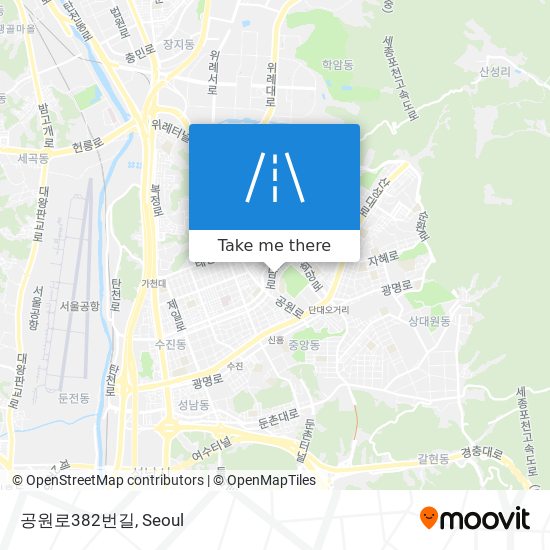 공원로382번길 map