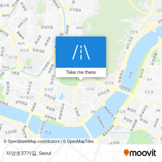 자양로37가길 map