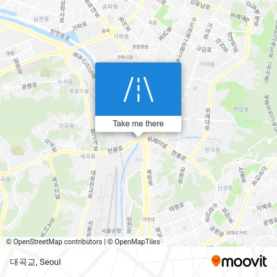 대곡교 map