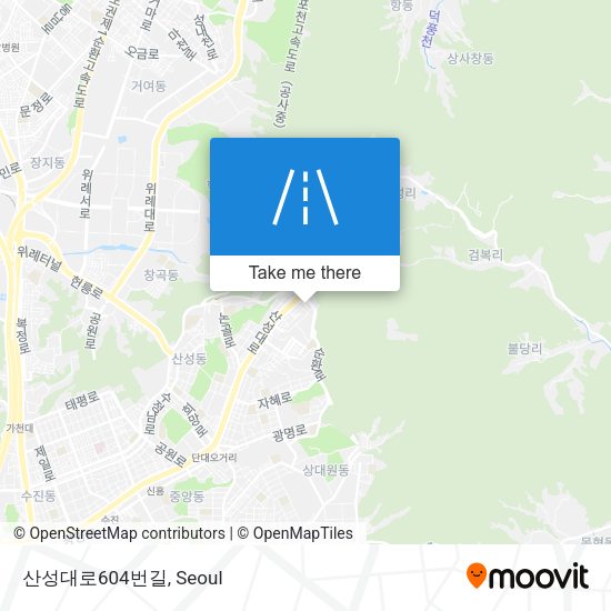 산성대로604번길 map