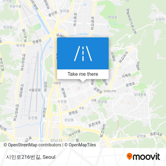 시민로216번길 map