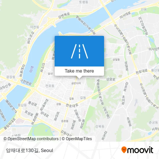 양재대로130길 map