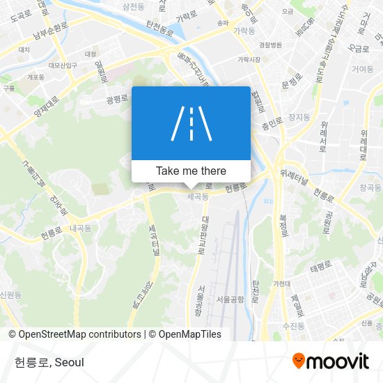 헌릉로 map
