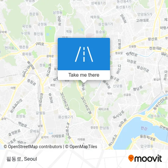 필동로 map