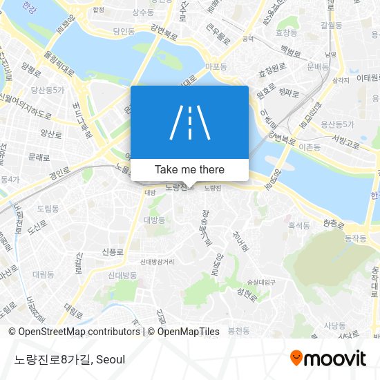 노량진로8가길 map