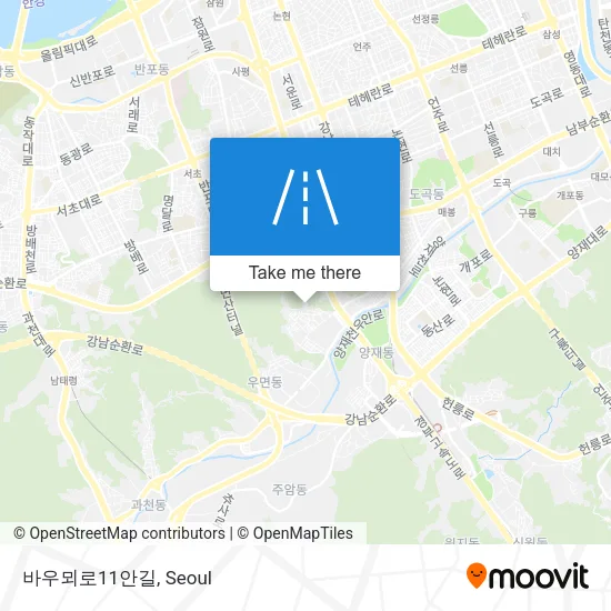 바우뫼로11안길 map
