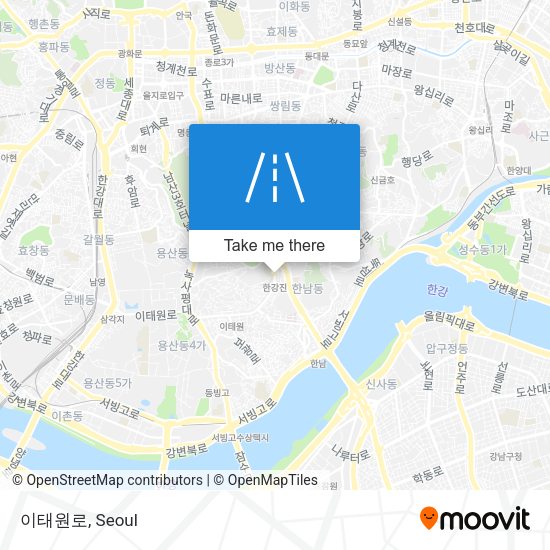이태원로 map