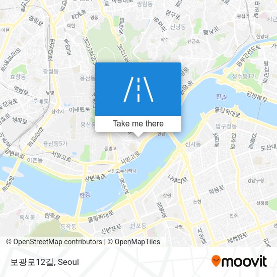 보광로12길 map