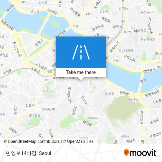 만양로14바길 map