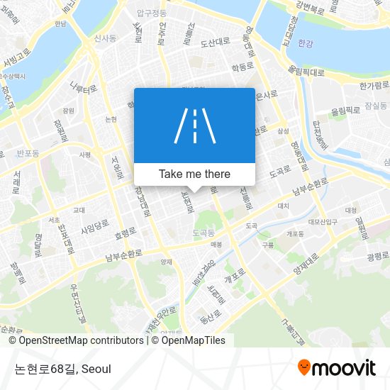 논현로68길 map