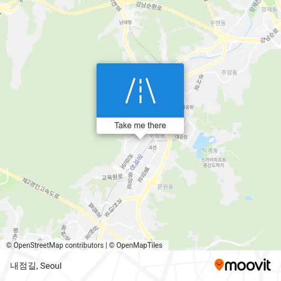 내점길 map