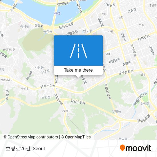 효령로26길 map
