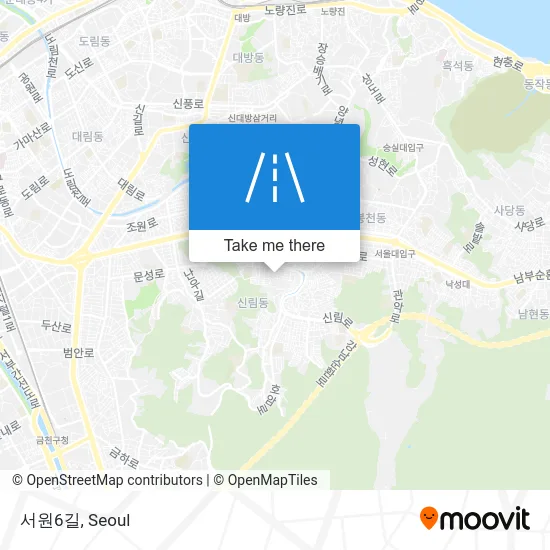 서원6길 map
