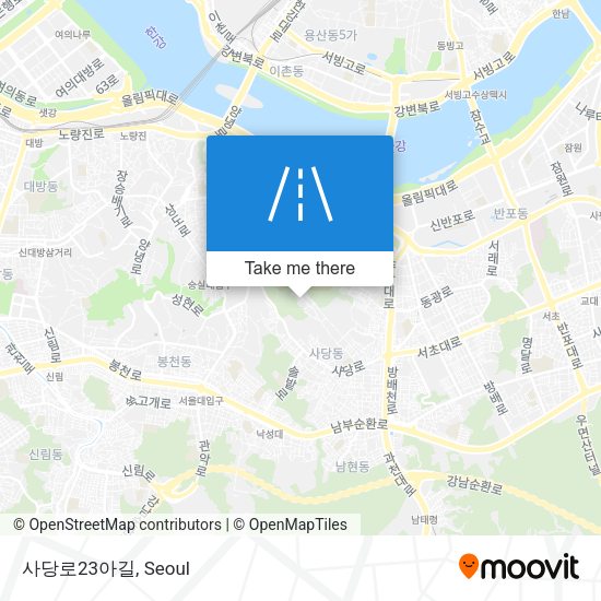 사당로23아길 map