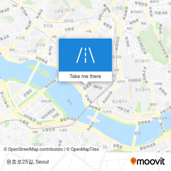 원효로25길 map