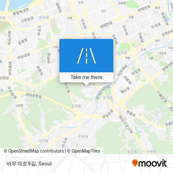 바우뫼로9길 map