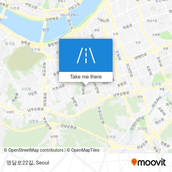 명달로22길 map