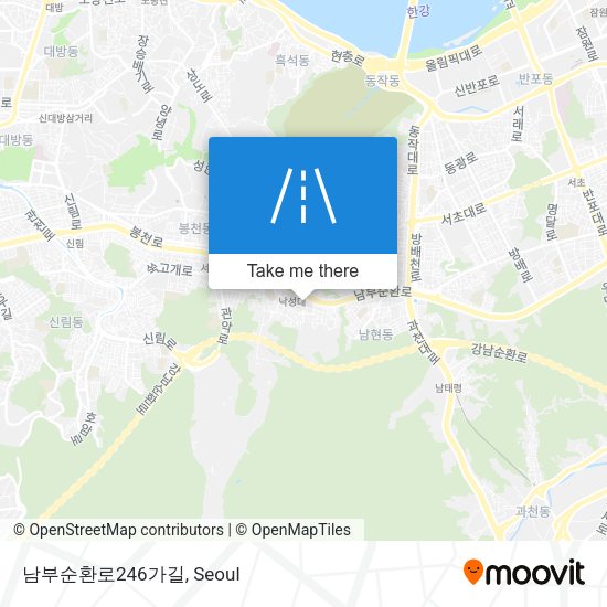 남부순환로246가길 map