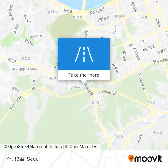 승방3길 map