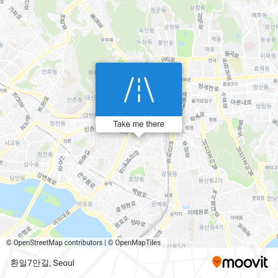 환일7안길 map