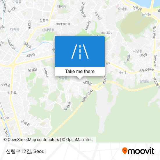 신림로12길 map