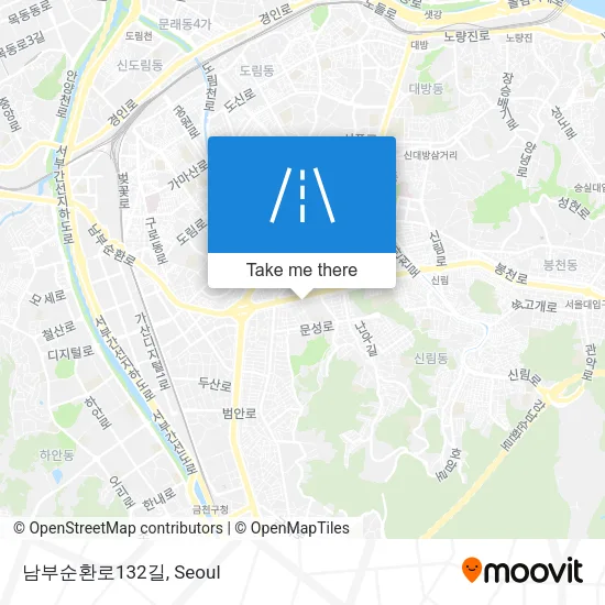 남부순환로132길 map