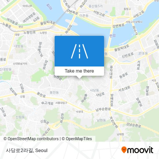사당로2라길 map