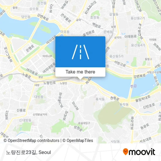 노량진로23길 map