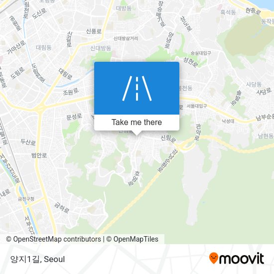 양지1길 map