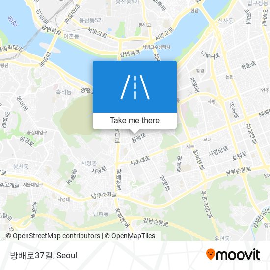 방배로37길 map