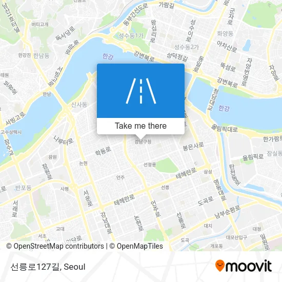 선릉로127길 map