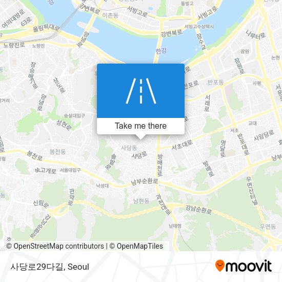 사당로29다길 map