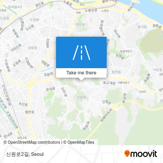 신원로2길 map