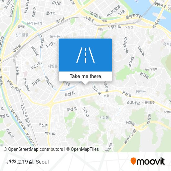 관천로19길 map