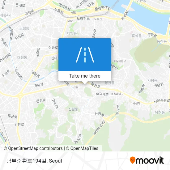 남부순환로194길 map