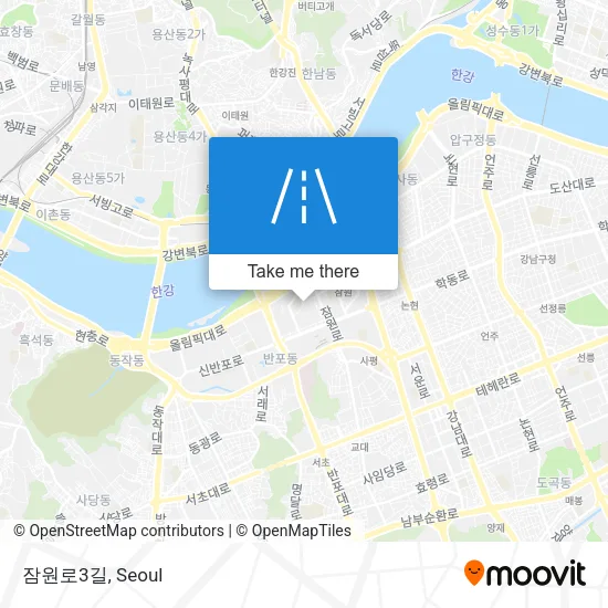 잠원로3길 map