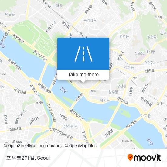 포은로2가길 map